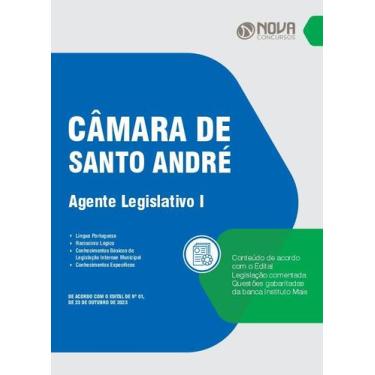 Imagem de Apostila Câmara de Santo André - SP 2024 - Agente Legislativo I