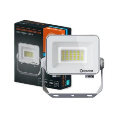 Imagem de Refletor Led Floodlight Compact Core ip65 Branco 20w 5000k Osram - LED