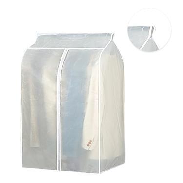 Imagem de Super Grande Transparente 3d Roupas Capa Guarda-roupa Saco de Armazenamento Terno Casaco Protetor 120x100x50cm Capa de Roupas Transparente