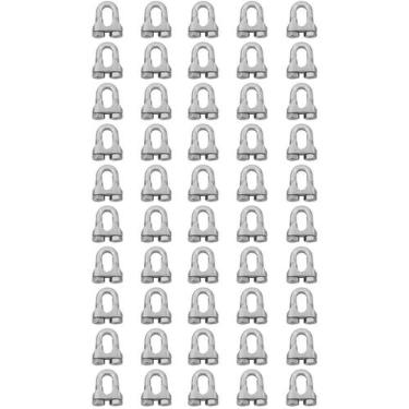 Imagem de Clips Grampo Para Cabo De Aço 5/16 1,0004 50 Unidades - Nord