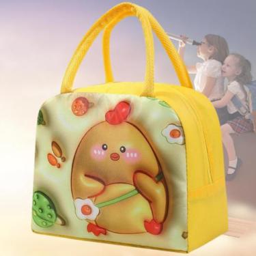 Imagem de Lancheira Escolar Infantil Térmica Menina Menino Animais Fofos  - Gené