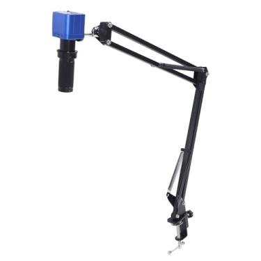 Imagem de Câmera de Microscópio Digital, Câmera de Microscópio de Vídeo 7x Zoom para Reparo (Plugue UE)