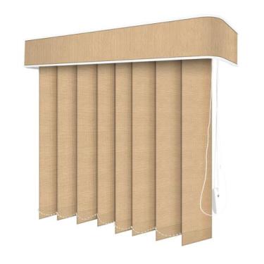 Imagem de Persiana Vertical 1,00m larg x 2,20m alt Tecido Translúcido Persianet,