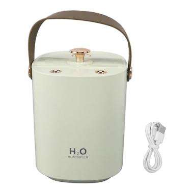 Imagem de Umidificador Pequeno Portátil, Umidificador de Spray Duplo de 1,2L Com Luz Noturna, um Humidificador de Ar de Grande Capacidade Alimentado por USB, Com um Hunidificador de Ar de