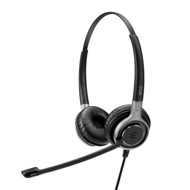 Imagem de Sennheiser Consumer Audio SC 660 USB ML (504553) – Fone de ouvido de negócios dupla face | Para Skype for Business | com som HD, microfone com cancelamento de ruído e conector USB (preto)