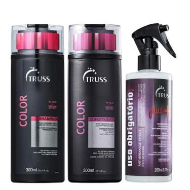 Imagem de Truss Color Kit Shampoo Condicionador e Uso Obrigatório Plus+ Reconstr