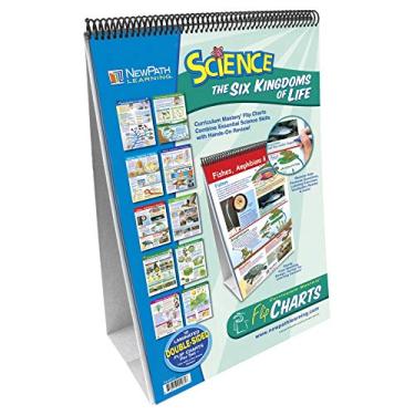 Imagem de NewPath Learning 10 peças Science Six Kingdoms of Life Curriculum Mastery Conjunto Flip Chart 6-9