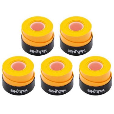 Imagem de Overgrip Pro Beach Tennis Pack 05 Unidades Shark, Laranja
