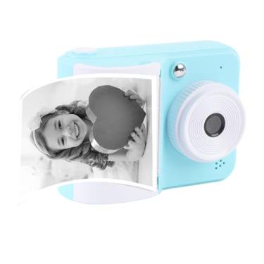Imagem de Câmera de Impressão Instantânea Infantil, Câmera Digital de 48MP HD 1080p Com Papel Impresso para Meninos e Meninas de 3 a 12 Anos, Câmera de Brinquedo para Crianças Adolescentes