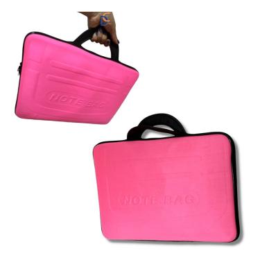 Imagem de Capa Case Maleta Executiva Para Notebook de até 15,6 Polegadas com bolso interno cor Rosa
