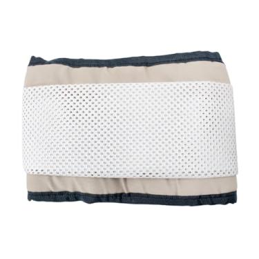Imagem de Sling Canguru para Bebê, Ajustável 145cm, 3 Posições, 0-48 Meses, Bege e Branco