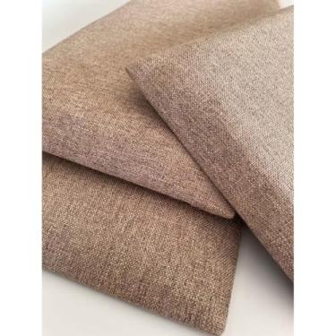 Imagem de Kit Módulos Cabeceiras de Cama Box Estofada 2,00M X 60CMPara quartos, hospedagens e decoração.cabeceira cama king size；cabeceira de cama；cabeceira(PALHA LINHO)