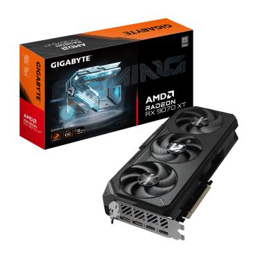 Imagem de Gpu Gigabyte AMD Radeon Radeon RX 9070 XT Gaming OC 16GB 256BITS GDDR6 GV-R9070XTGAMING OC-16GD