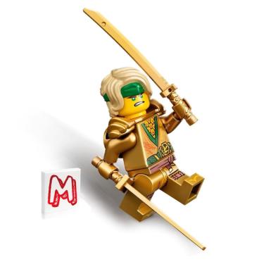 Imagem de Minifigura lego ninjago Legacy Lloyd (Ninja dourado) 71735
