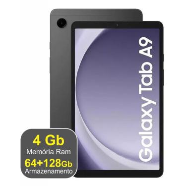 Imagem de Tablet Samsung Galaxy Tab A9 Lite 4gb ram + 64gb + 128gb sd - C/Chip 8.7 Pol. – cinza