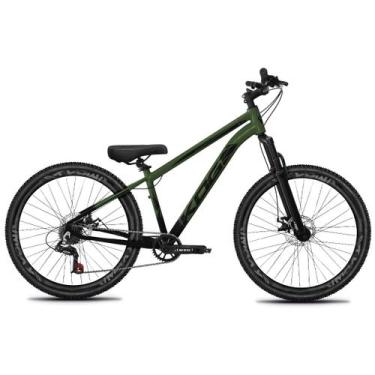 Imagem de Bicicleta Aro 29 KOG 1X7 Tipo Freeride Viking Hupi Gios, Preto degrade