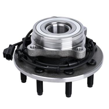 Imagem de Autoround Conjunto de rolamento e cubo de roda dianteira 515061 4WD compatível com Dodge Ram 2500 3500 2003-2005 c/ ABS 4X4 8 Lug