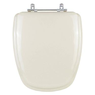 Imagem de Assento Sanitário Almofadado Monte Carlo Creme Para Vaso Deca