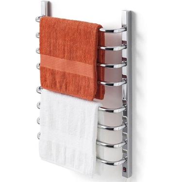 Imagem de Toalheiro Térmico Grande Cromado - Fio Lado Direito, 110v