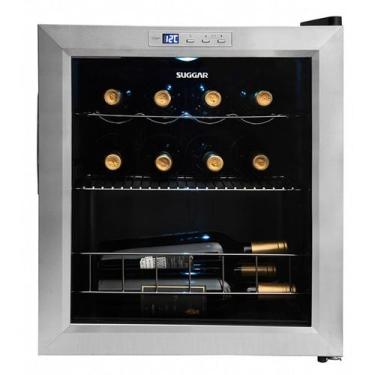 Imagem de Adega Climatizada Lyon 13 Garrafas - Suggar, Inox, 110V