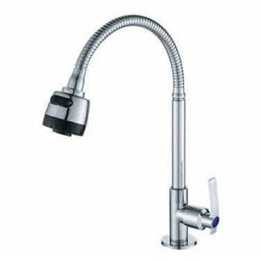 Imagem de Torneira Gourmet Bancada Mesa Dobrável Duplo Jato 1/4 de Volta - Cód. 