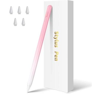 Imagem de Lápis para Apple iPad 2ª geração, caneta Stylus de carregamento rápido para iPad 11º/10º/9º, rejeição de palma, sensibilidade de inclinação, compatível com iPad 11/10/9/8/7/6th, Pro M4/13 polegadas