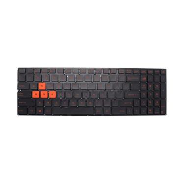 Imagem de Novo teclado para ASUS ROG Strix GL702 GL702VT GL702VS GL702VM com retroiluminação sem moldura vermelha