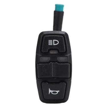 Imagem de Interruptor Função Scooter elétrico 3 em 1 ABS Light Horn Turn Control Switch para KUGOO M5 Scooters elétricos