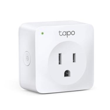 Imagem de TP-Link Tapo Smart Plug Mini, Smart Home Wifi Outlet Works with Alexa Echo & Google Home, No Hub Required, Remote Control Your Home Appliances from Anywhere, New Tapo APP Needed (P100)