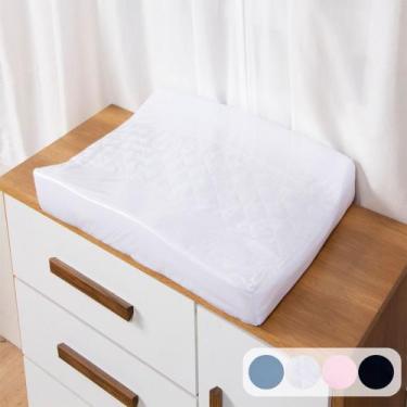 Imagem de Trocador de Fraldas Anatômico Matelado Impermeável Cômoda Bebê Enxovai