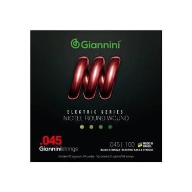 Imagem de Encordoamento Giannini P-contra Baixo Pesado 0.045 Geebrs