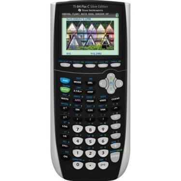 Imagem de Texas Instruments Calculadora Gráfica Ti-84 Plus C Silver Edition, Preta