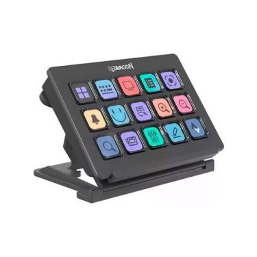 Imagem de Estação Controladora Redragon Stream Craft LCD Preto SS-550