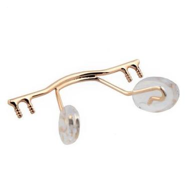 Imagem de 1 Ponte Plaqueta Metal Armação 3 Três Peça Silhouette Óculos Apoio Nar