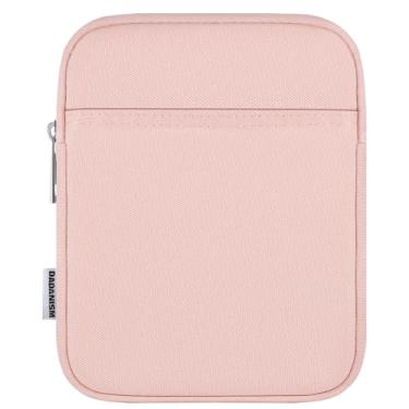 Imagem de Dadanism Capa Acolchoada De 6-7" Para Kindle Colorsoft Signature Edition 7" E O Novo Paperwhite, Bolsa Protetora Estojo Transporte Kindle/Kindle Oasis/Kobo E-Reader 6", Rosa