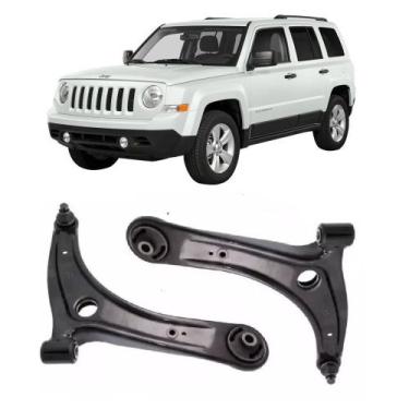 Imagem de Bandeja Jeep Patriot Dianteira (2007 Até 2010)  Flex Automotive O Par