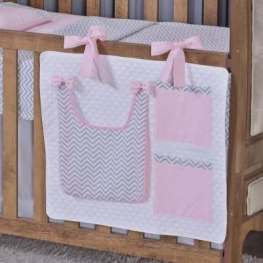 Imagem de Porta Treco e Fralda Organizador Quarto de Bebê Menino Menina 1 Peça C