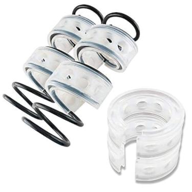 Imagem de 2 peças de amortecedores de choque universal para carro, amortecedores automáticos tipo A/B/C/D/E/F, borracha tipo F