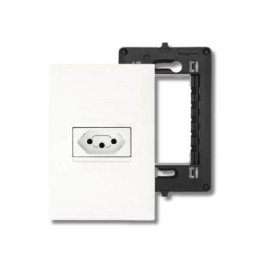 Imagem de Conjunto 1 tomada 20a - branco - pial plus+ - LEGRAND