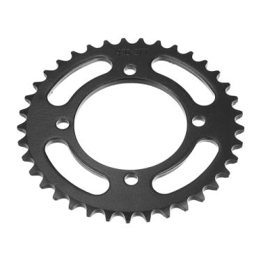 Imagem de Hihaha 420 Pitch 37 dentes roda dentada de motocicleta roda dentada traseira/lado traseiro para 50cc 70cc 90cc 110cc 125cc Dirt Pit Bike Mini Bike ATV 4 rodas ciclomotor/durável 76 mm ID / 1 peça