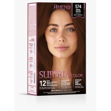 Imagem de Amend Kit Tonalizante Supéria Color 574 Marrom Acobreado