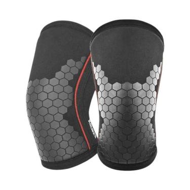 Imagem de Joelheiras De Neoprene De 7 Mm, Suporte Para Agachamentos De Recuperaç