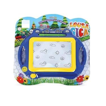 Imagem de Lousa Mágica Infantil Educativa e Caneta Brinquedo Criativo para Crianças Estimula Imaginação e Coordenação