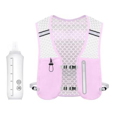Imagem de Aymzbd Colete de corrida, mochila de hidratação, bolsa esportiva resistente de 2 litros, mochila portátil para água, para mulheres e homens, para escalada e, Tolet