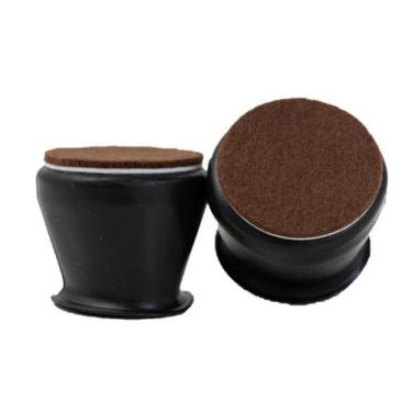 Imagem de Proteção Cadeira Silicone Mesa Pé Feltro 30Mm A 40Mm 16 Pçs - Geoprote