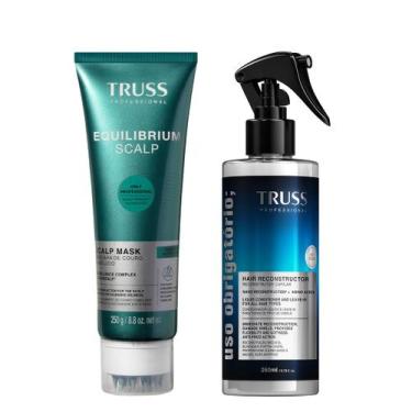 Imagem de Truss Equilibrium Scalp Kit Máscara Uso Obrigatório Reconstrutor 260ml