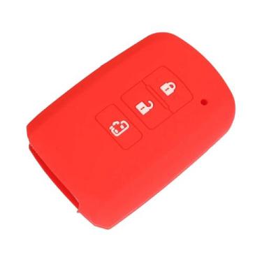 Imagem de Capa De Silicone Para Chave Remota De Carro Para Toyota Camry Corolla 