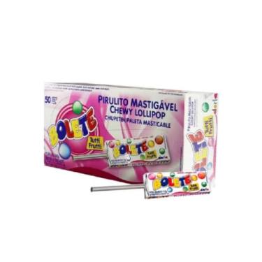 Imagem de Pirulito mastigável sabor TUTTIFRUTTI