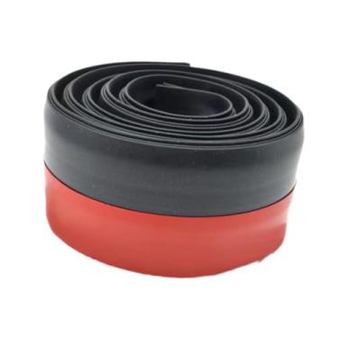 Imagem de IEUDNS Batente de porta, tira de vedação autoadesiva, vedação de porta à prova de som e proteção contra intempéries, Preto