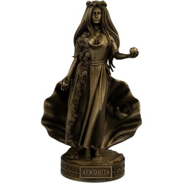 Imagem de Estátua Afrodite - Deusa do Amor - Versão 5 (Cor Ouro Velho)